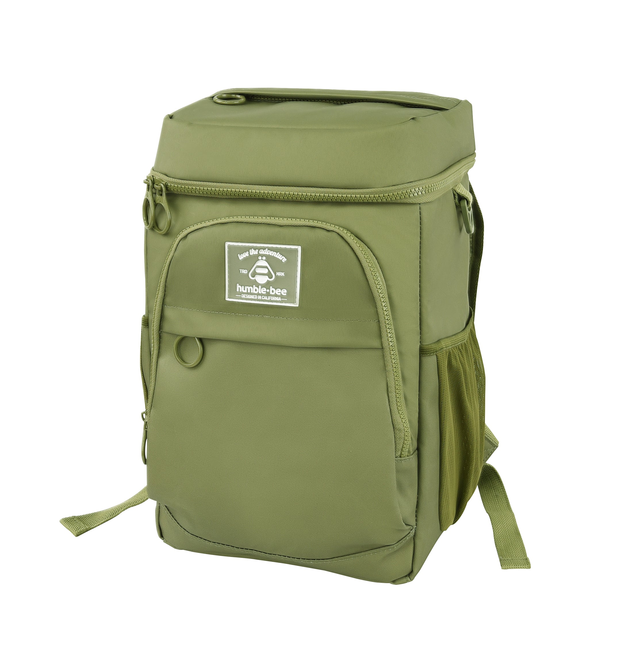 Soft Sides Cooler Backpack 24 CAN Olive HumbleBee