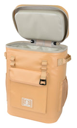 Waterproof Soft Sided Cooler Backpack - 24CAN - Tangerine