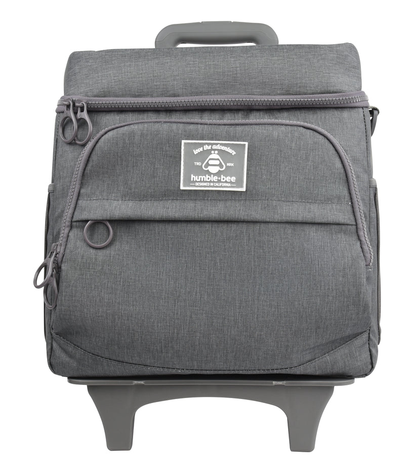 Double-Double Soft Sided Roller Cooler - 36+24 CAN - Heather Gray