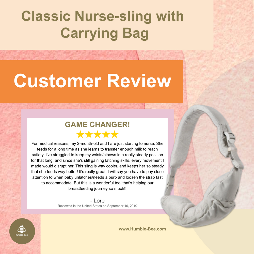 Humblebee nursing sling cheap
