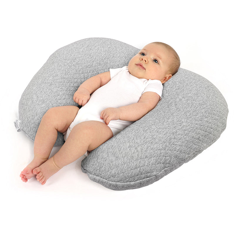 Classic Nursing Pillow - 3D Thread-less Quilted Gray
