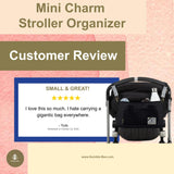 Mini Charm Stroller Organizer Bag with Stroller Straps